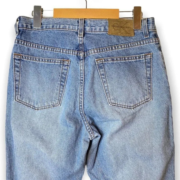 Calvin Klein Vintage Bootcut Sandblast Jeans - Picture 4 of 14